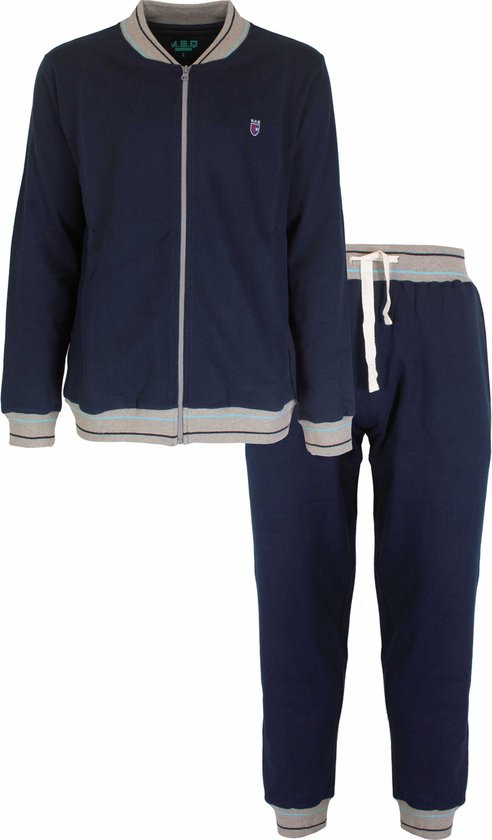 MEHSH1301B Survêtement homme MEQ - 60% coton recyclé - Blauw. - Tailles : 3XL