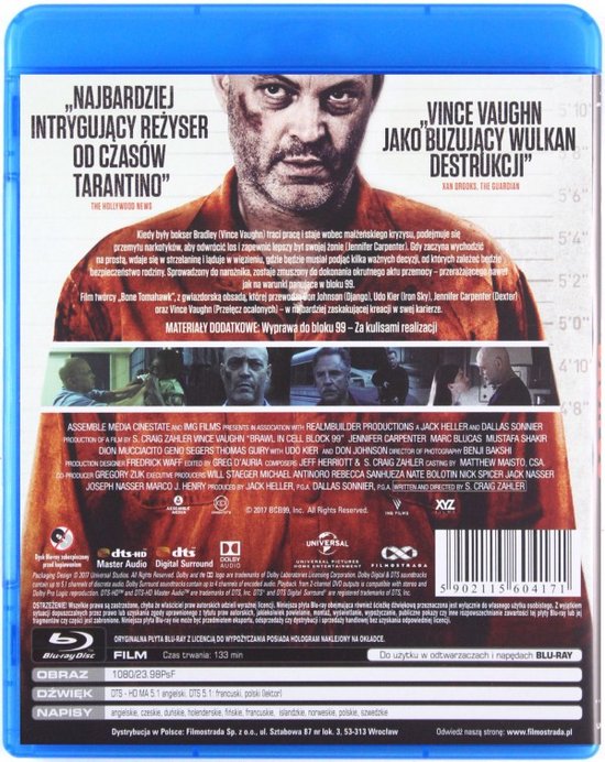 Section 99 [Blu-Ray] (Blu-ray), Vince Vaughn | DVD | bol