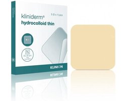 Kliniderm Hydro Thin hydrocolloïd wondverband 7,5x7,5cm Klinion