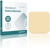 Kliniderm Hydro Thin hydrocolloïd wondverband 10x10cm Klinion - Polymeer matrix - Verkleeft niet aan de wond - Creëert een vochtig wondmilieu