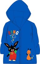 Regenjas kind Bing en Flop blauw maat 104/110