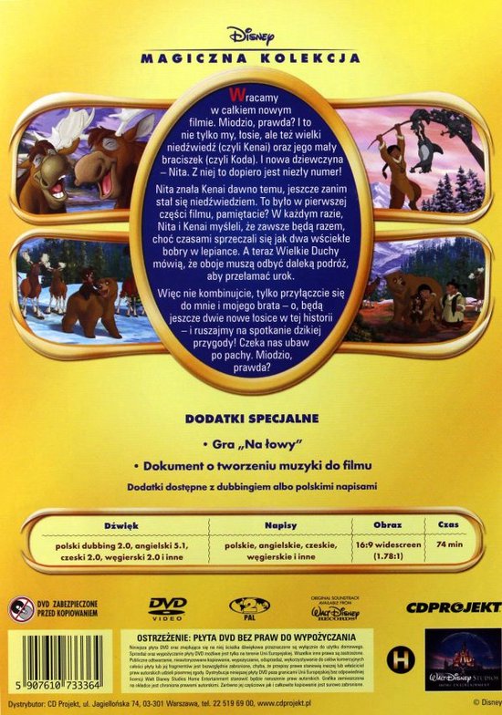 Brother Bear 2 [DVD] (Dvd), Patrick Dempsey Dvd's bol