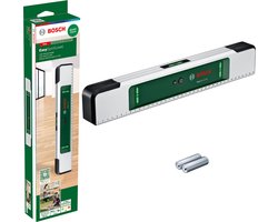 Bosch EasySpiritLevel - Waterpas - Inclusief Batterijen - LED-interpretatiesticker - Kalibratie sticker