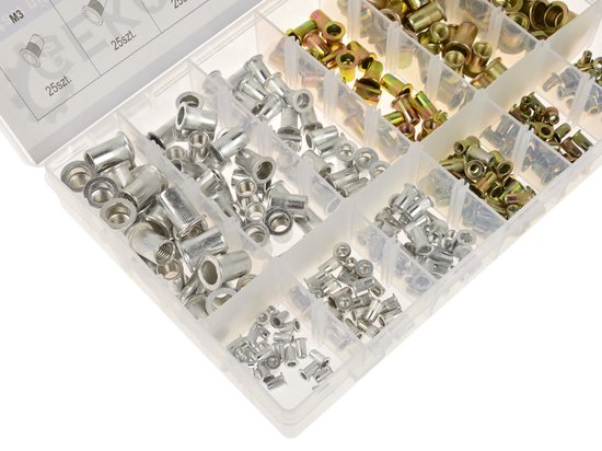 240-teilig Scheibenringe Set Verzinkt M2-M12 - Universal Assortiment Für Werkstatt