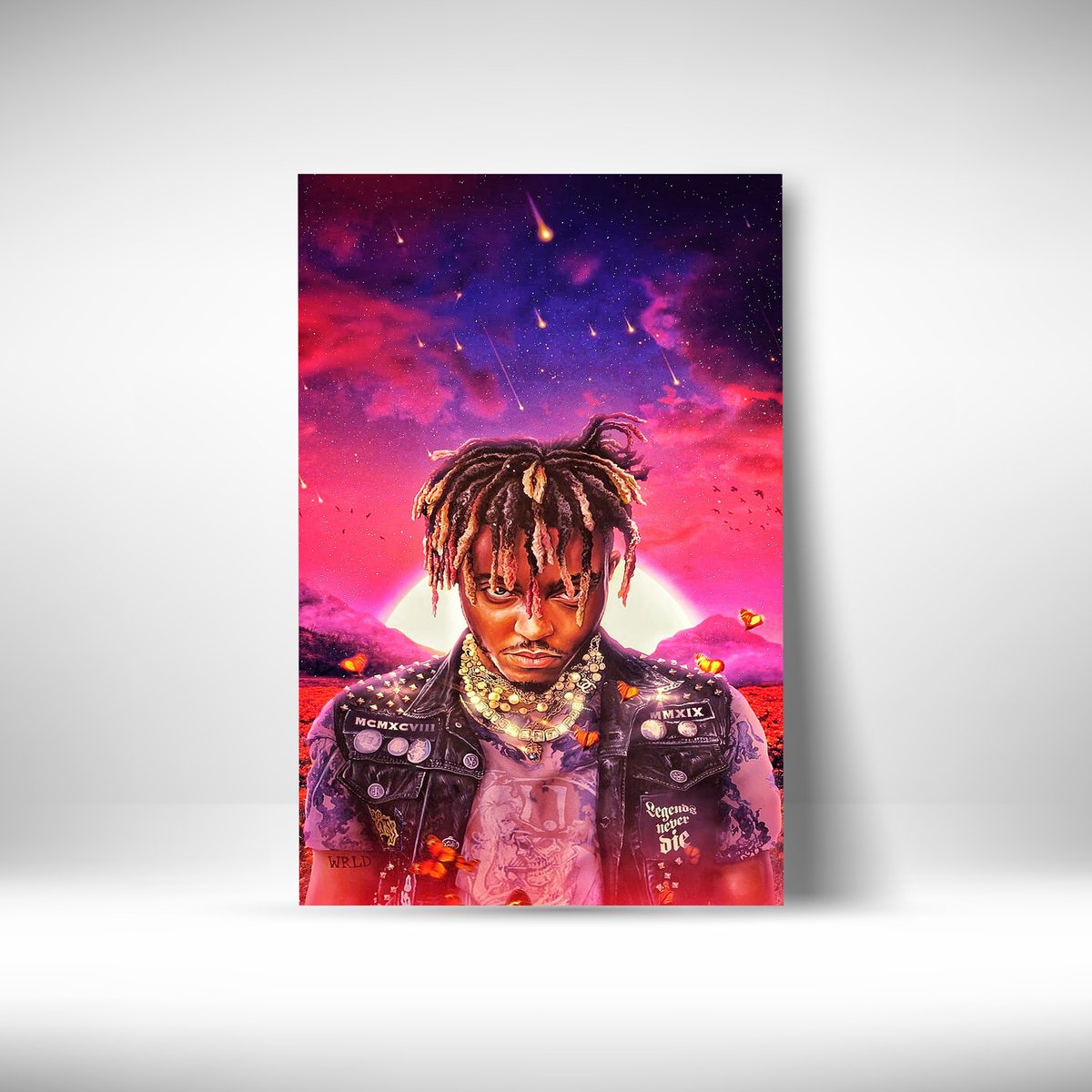 Juice WRLD - Legend - metalen poster - 40x60cm