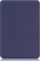 Shop4 - Geschikt voor Cover voor Kindle Paperwhite 4 - Lychee Donker Blauw