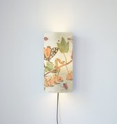 Packlamp - Wandlamp - Insecten en vruchten - Van Kessel - 29 cm hoog - ø12cm - Inclusief Led lamp