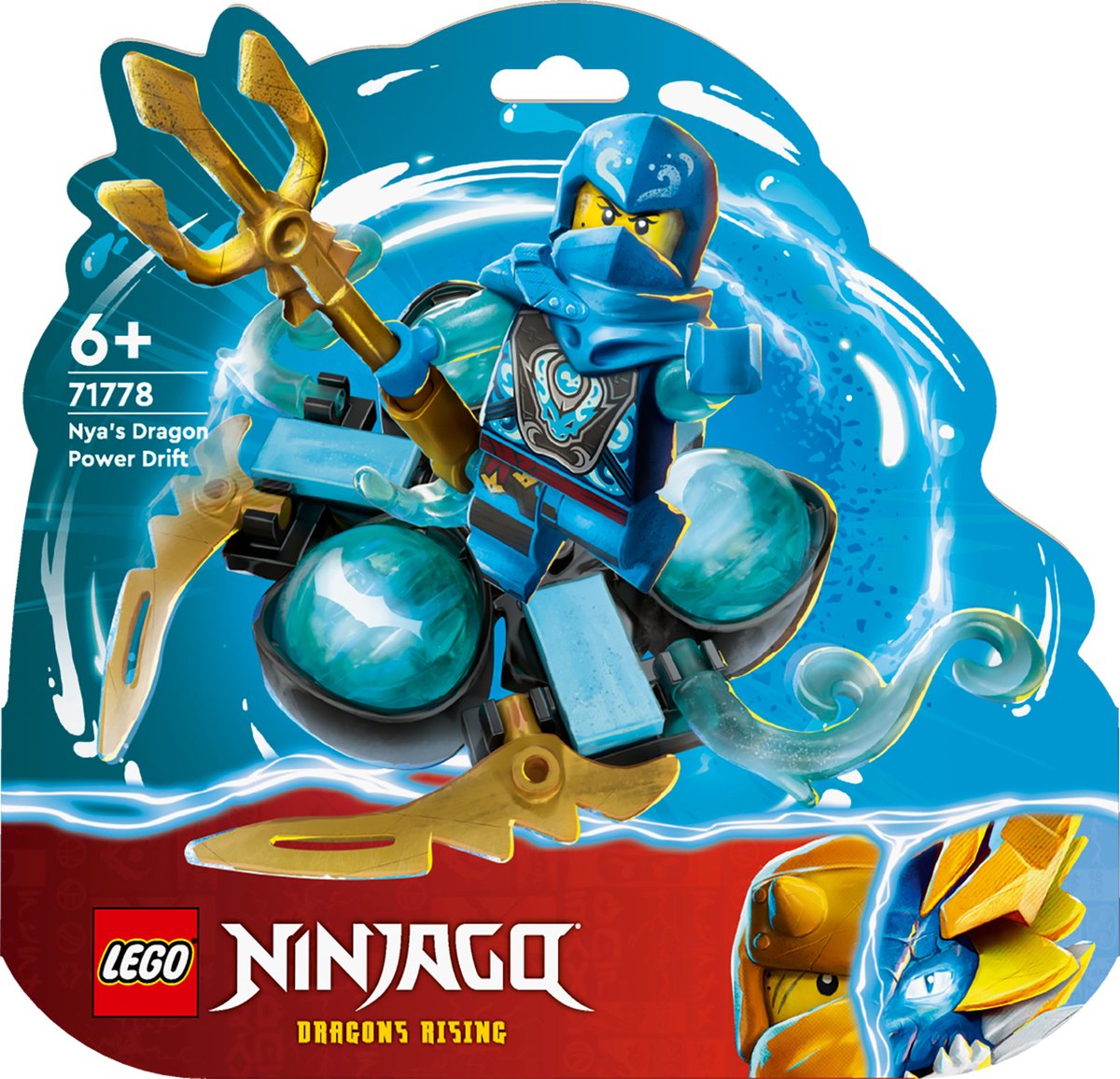 LEGO Ninjago 71778 Nya’s Drakenkracht Spinjitzu Drift