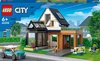 foto van LEGO City Gezinswoning en Elektrische Auto Speelgoed - 60398