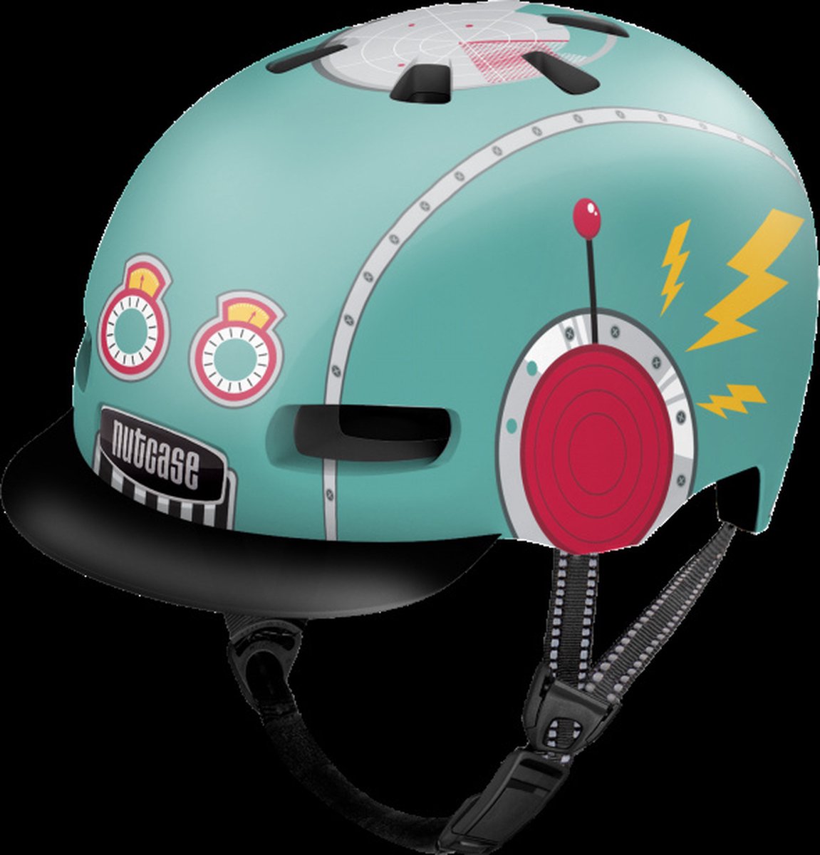 Nutcase - Littly Nutty Tin Robot MIPS - XS - Fietshelm (48 - 52 cm)
