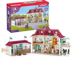 foto van schleich HORSE CLUB Speelfigurenset - Lakeside Paardenboederij - Kinderspeelgoed voor Jongens en Meisjes - 107 Onderdelen - 42551