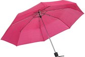 Mini parapluie pliable rose fuchsia 96 cm - Petit parapluie pas cher - Protection contre la pluie