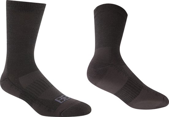 BBB Cycling Merino WinterFeet Wielrensokken – Wintersokken Wielrennen – Wielersokken - Zwart - 35/38 – BSO-18