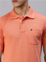 ONN Polo Shirt Katoen Rijk Kleur Oranje - Maat XXL