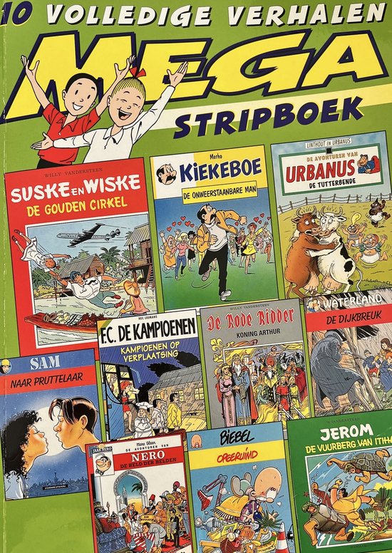 Mega stripboek 2001