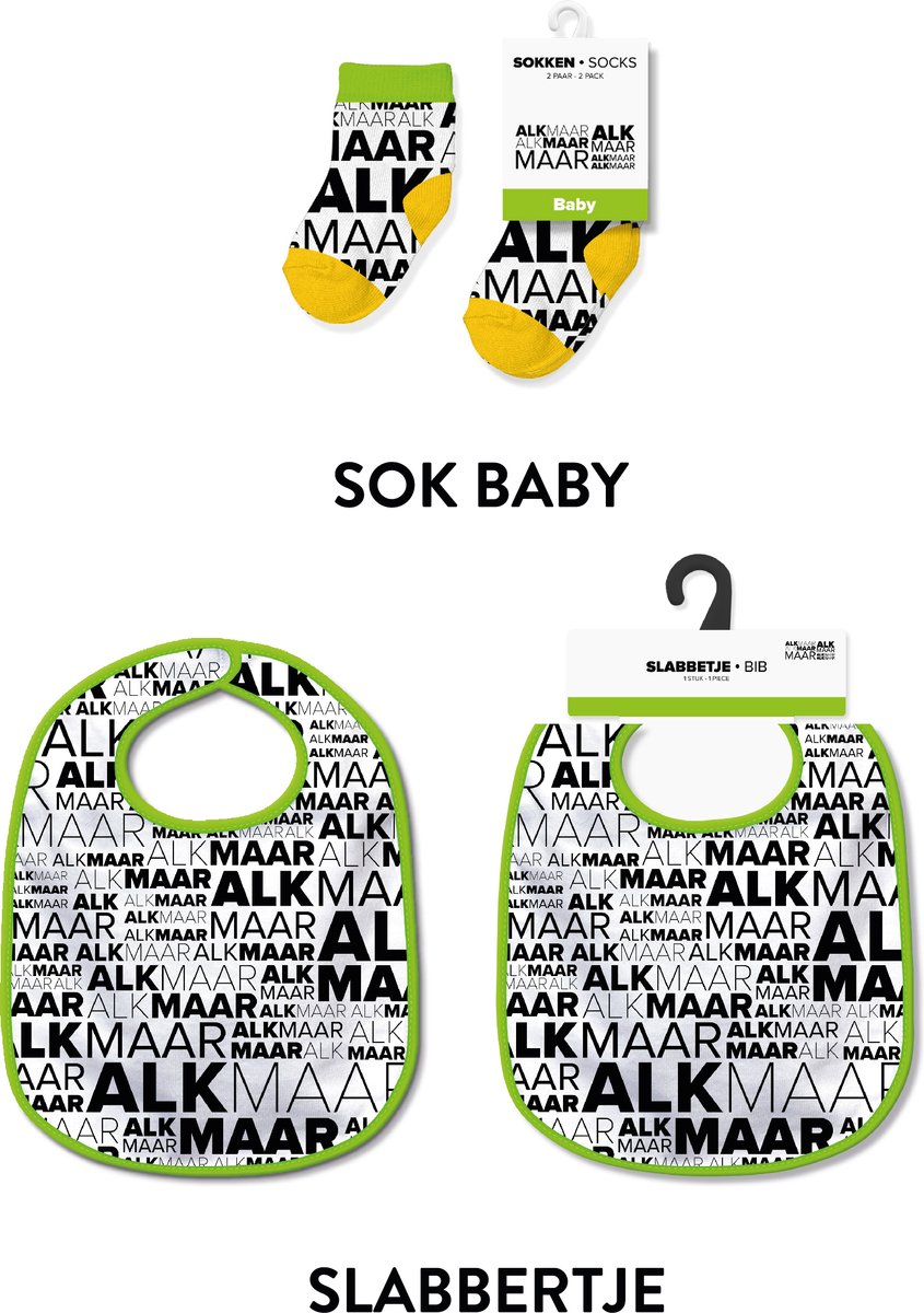 Slabbetjes en sokken met tekst - Baby cadeautjes en kraamcadeautjes - Alkmaar
