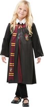 Rubies - Harry Potter Kostuum - Gryffindor Mantel Kostuum Kind - Rood, Geel, Zwart - Maat 116 - Carnavalskleding - Verkleedkleding