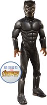 Rubies - Costume de Panther Noire - Costume de Panther Noire Garçon - Zwart - Taille 104 - Déguisements - Déguisements