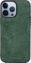 iPhone 15 - Alcantara Case With MagSafe Magnet - Midnight Green