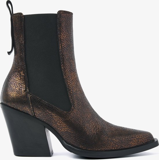 VIA VAI Gioia Flynn Bottines femme - Métallisé - Taille 38