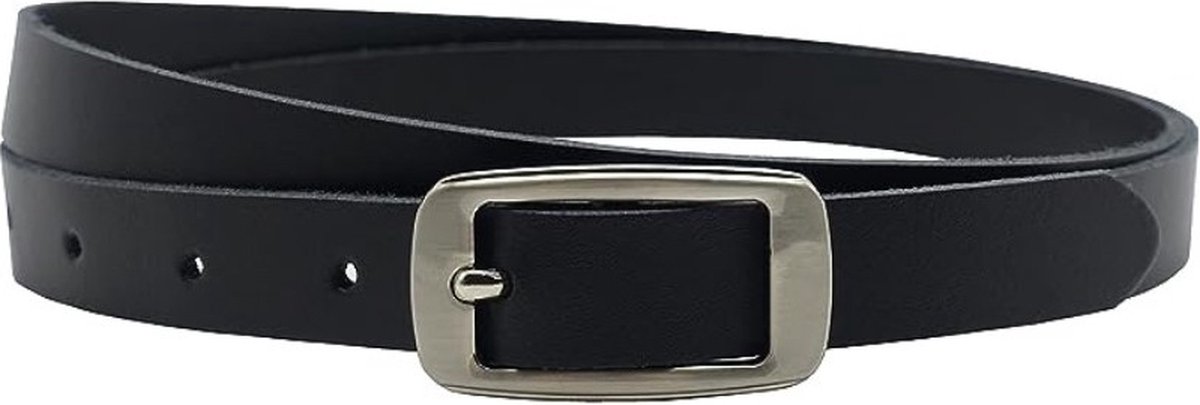 Fana Belts Dames Riem Leer - Trendy Gesp - Smalle Riem - Taillemaat 120 - Grote Maat Riemen