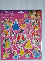 Disney Princess Stickers foam, 22 afbeeldingen per set, klein kindercadeau, jongen, meisje,