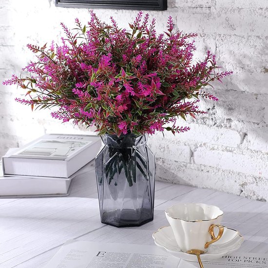 Weldomcor Kunstbloemen, 6 bundels voor buiten en binnen, nep bloemen