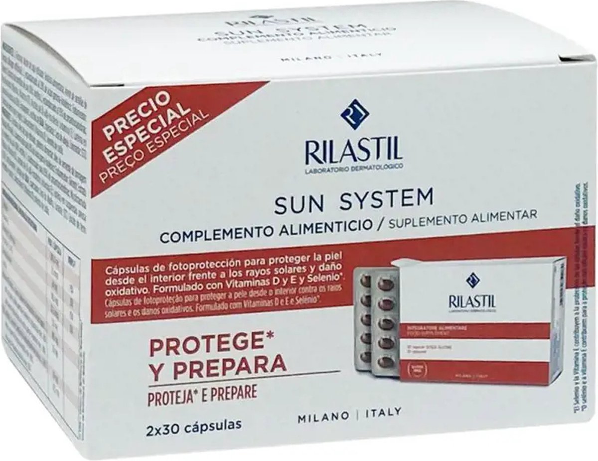 Rilastil Sun System Oral Promo 2 X 30 Capsules