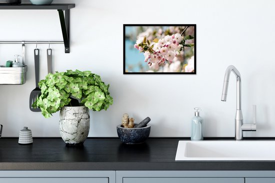 Affiche avec cadre Fleurs - Blossom - Printemps - 30x20 cm