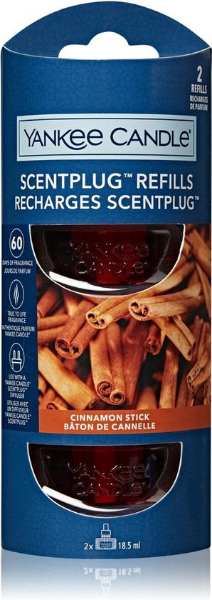 Yankee Candle Electric Scent Plug Refill Cinnamon Stick 2 stuks