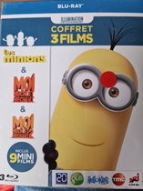 COFFRET MINIONS 3 FILMS : LES Blu-ray