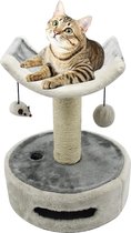 Arbre à chat / griffoir - meubles pour chat \ tour de jeu pour chat, centre d'activités, écurie et écurie, arbre à chat avec hamac et belle maison pour chat,