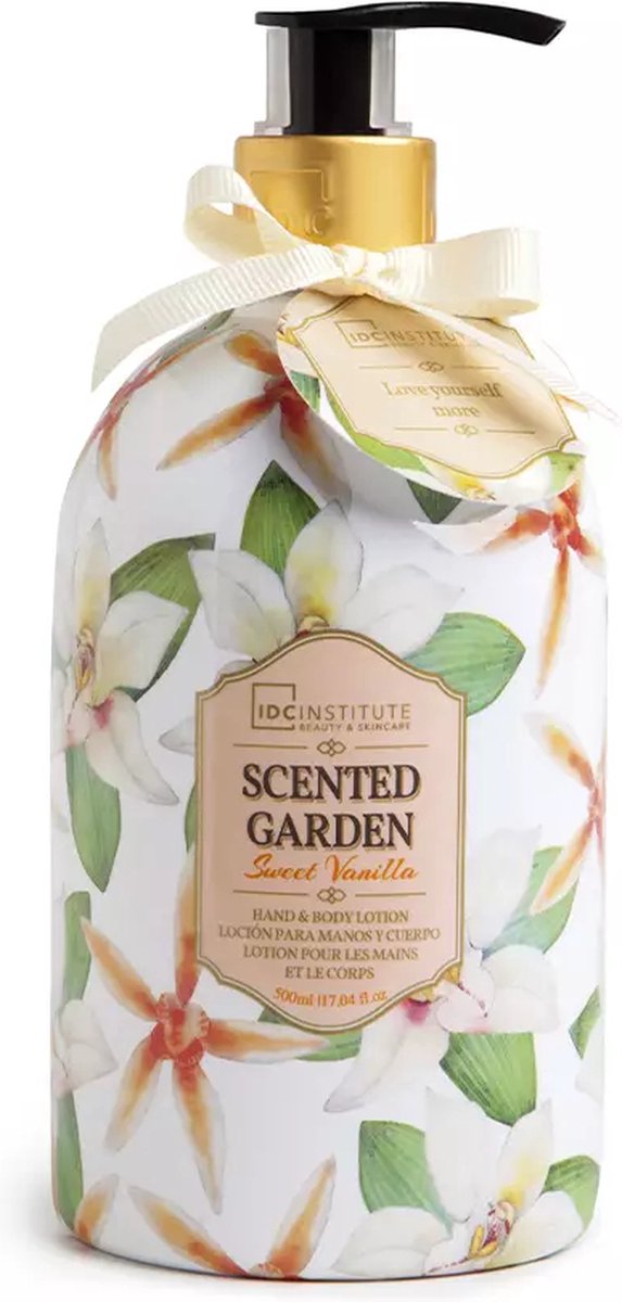 Body Lotion IDC Institute Scented Garden Sweet Vanilla (500 ml)