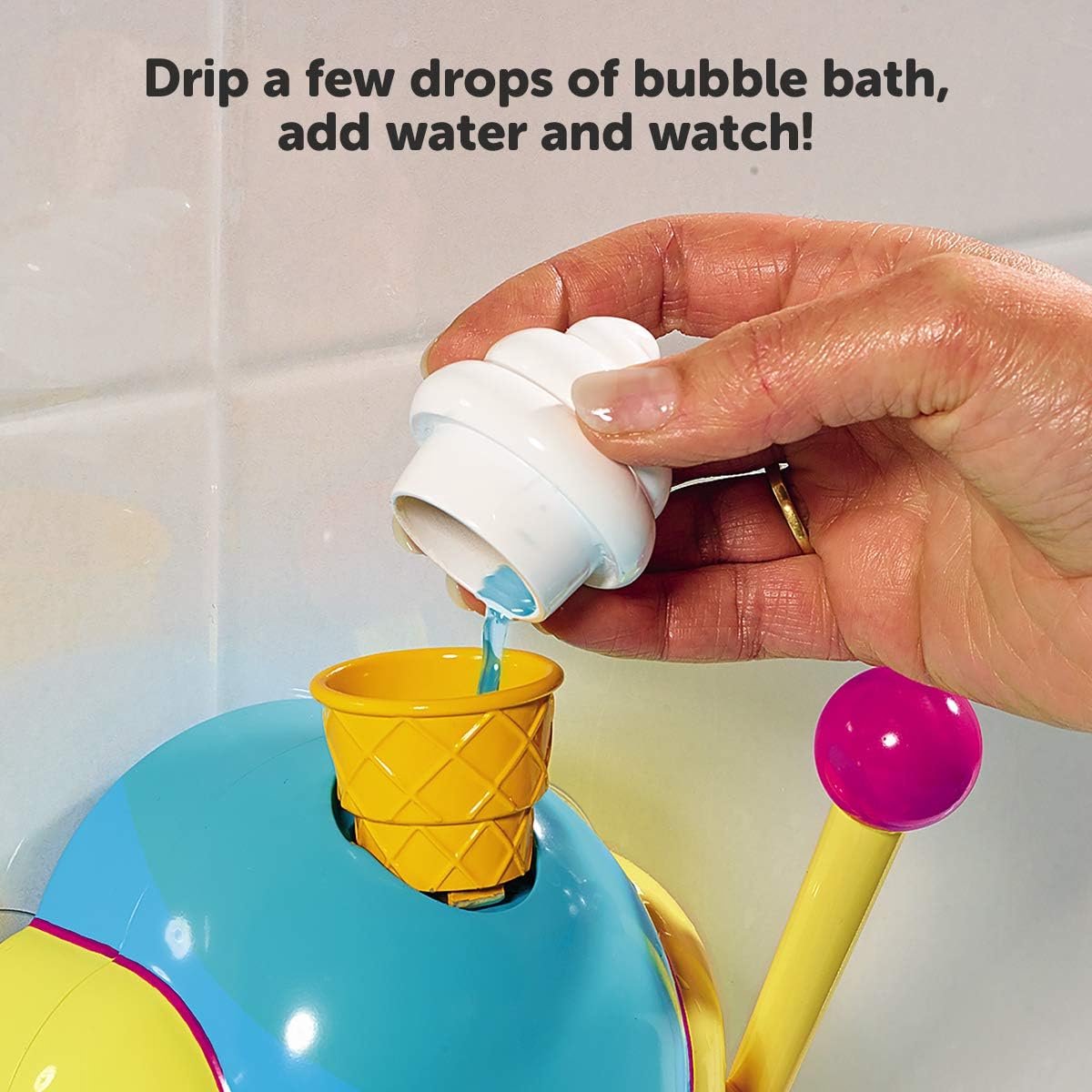 Machine A Glace Oioii Baby Bath Toys, Ice Cream Bubble Machine Toddler Bath Tub Shower Toys, Bath Toys For Kids Ages 1 2 3 4 Toddlers Ages 6 12 18 Month As Show Baby Bathtub - View #11
