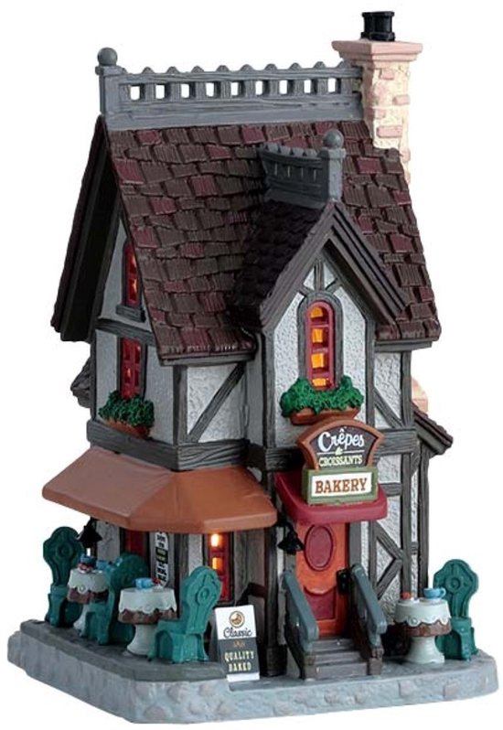 Lemax - Crepes & Croissants Bakery, B/o Led uit de 2017 Collectie