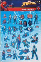 Livret d'autocollants Spiderman +/- 150 Autocollants - Autocollants pour Enfants et Adultes - Feuilles d'autocollants