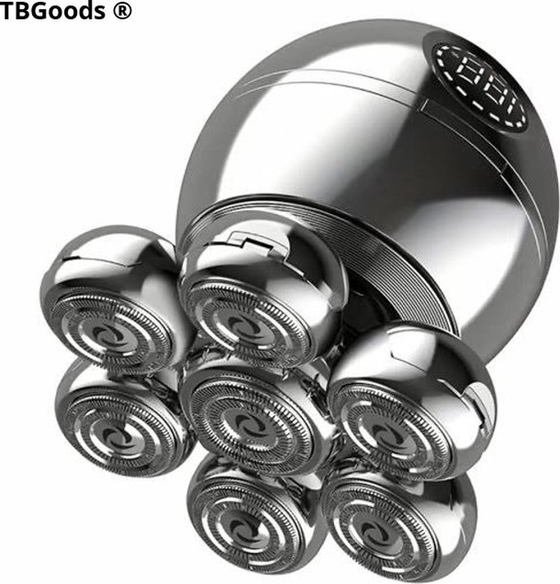 6-in-1 Scheerapparaat Mannen - Trimmer - Skull shaver - afbeelding 2