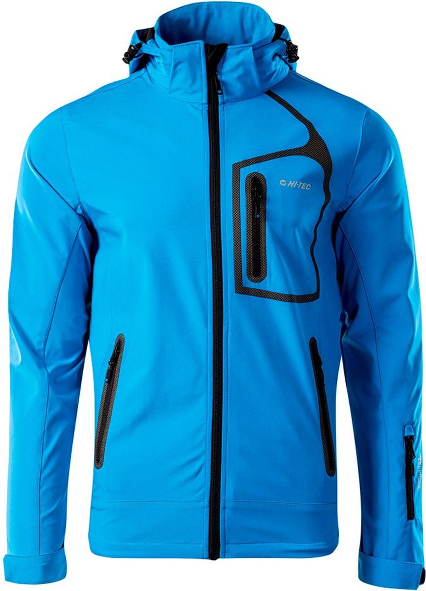 Hi-tec Nils Softshelljack Blauw M Man
