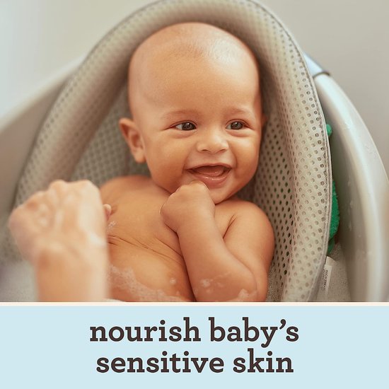 Aveeno Baby Daily Moisture Wash & Shampoo - Oat Extract - Havermout - Babyshampoo - 976ml van Merkloos — afbeelding 3