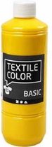 Textielverf - Kledingverf - Primair Geel - Basic - Textile Color - Creotime - 500 ml