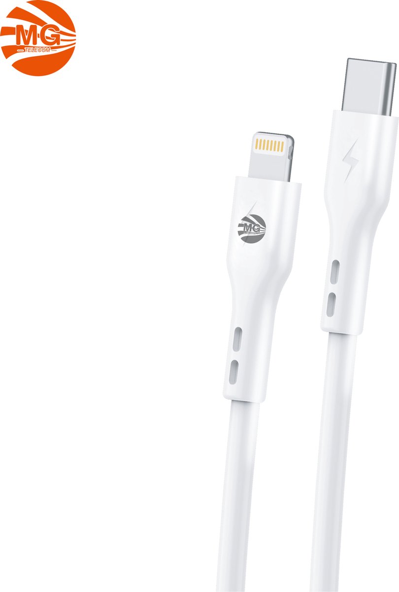 MG - 20W Type-C To 8Pin - Snel Lader - Kabel - 1m