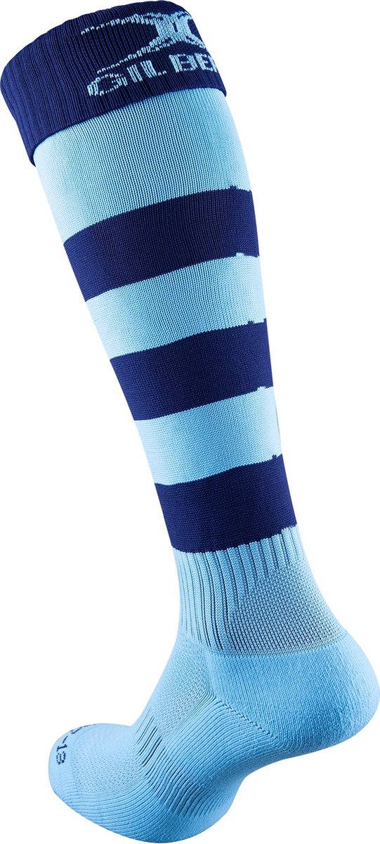 Gilbert Sokken Kryten II Hoop Blauw/Licht blauw - Maat 41-48 (12 stuks)
