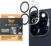 Geschikt voor PanzerGlass PicturePerfect iPhone 15 Pro / 15 Pro Max Camera Protector