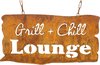 Bord met spreukbord Rusty Garden Sign Patina Roest voor hangende tuindecoratie 45cm, Grill&Chill