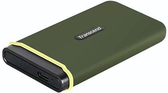 Transcend ESD380C Disque dur externe 2 To (3,5") USB 3.2 Gen 1 (USB 3.0)  Vert TS2TESD380C | bol