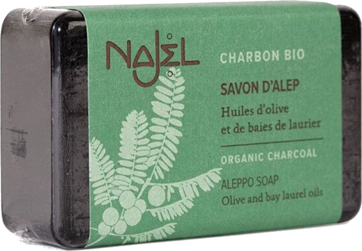 Goedkoopste Najel - Aleppo Soap met actieve houtskool - 100gr