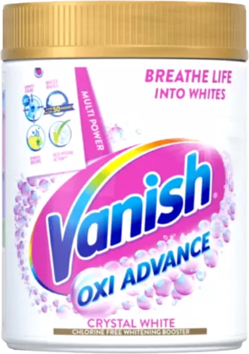 VANISH Oxi Action Powder - Crystal White - 840g