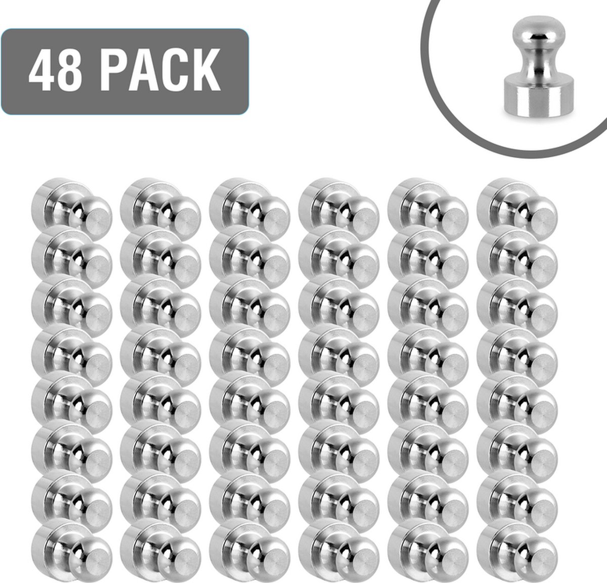 Neodymium Magneet Push Pin kopen? ✔️ Tot 25% korting