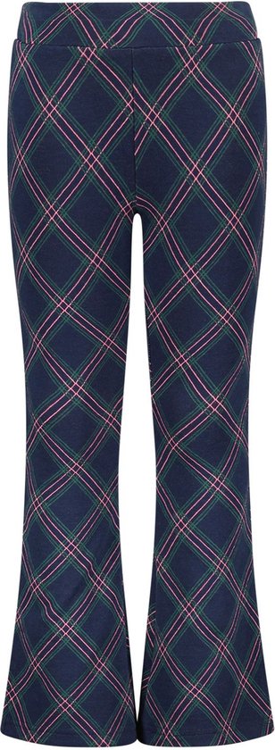 Pantalon coton ample taille basse - Noir à carreaux - FEMME | H&M FR