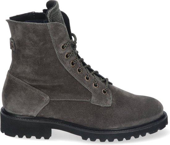 Durea Dames Veterboot - 9769-185-0645 Grijs - Wijdte H - Maat 6 (39)